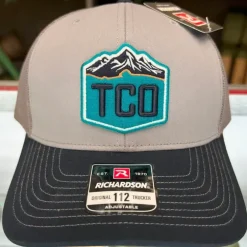 TCO Fly Shop Hat Low Pro Trucker - 3D Crest Logo - Your Premium Fishing Gear Store Rods Lines Baits Accessories^ Cheap