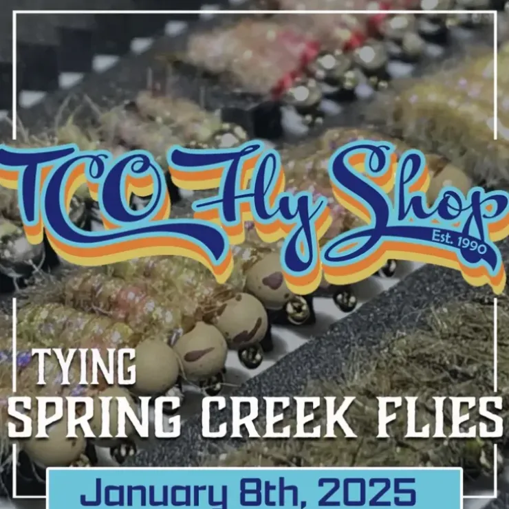 TCO Fly Tying Class: Spring Creek Flies with Jacob Gilliand - Your Premium Fishing Gear Store Rods Lines Baits Accessories^ Flash Sale