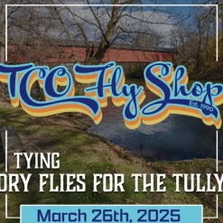 TCO Fly Tying Class: Tying Dry Flies for the Tulpehocken with Tyler Potts - Your Premium Fishing Gear Store Rods Lines Baits Accessories^ Shop