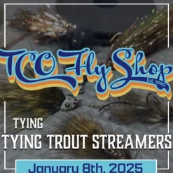TCO Fly Tying Class: Tying Trout Streamers with Sam Reibman - Your Premium Fishing Gear Store Rods Lines Baits Accessories^ Discount