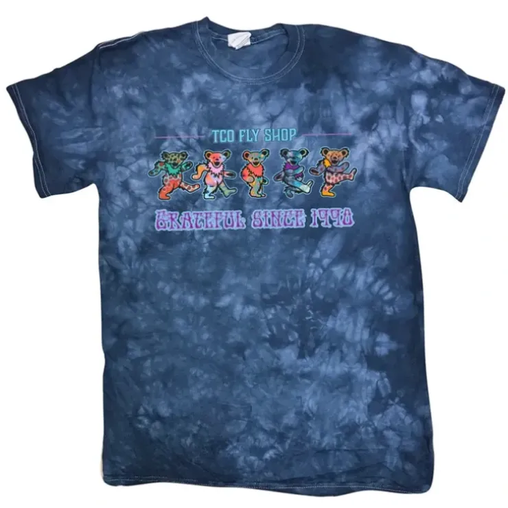 TCO Logo T-Shirt - Dancing Fish Bears - Your Premium Fishing Gear Store Rods Lines Baits Accessories^ Shop