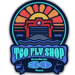 TCO Sticker - 30th Anniversary - Your Premium Fishing Gear Store Rods Lines Baits Accessories^ Best Sale