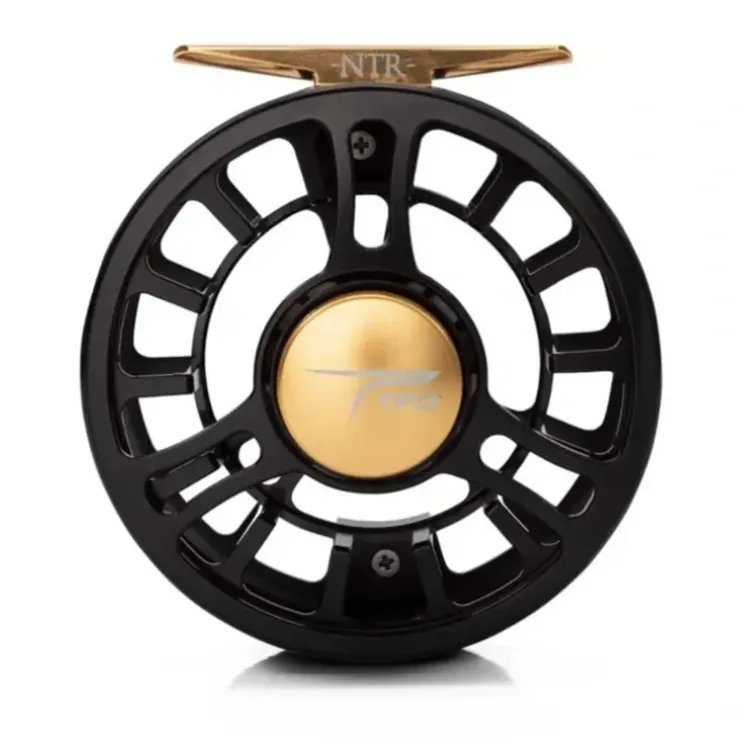 TFO NTR Fly Reel Black & Gold - Your Premium Fishing Gear Store Rods Lines Baits Accessories^ Hot