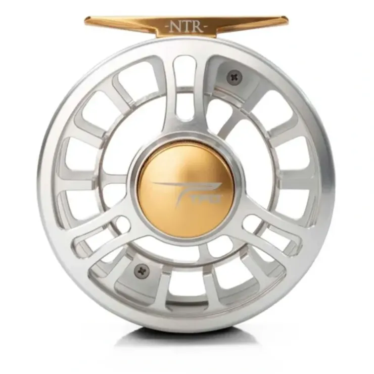 TFO NTR Fly Reel Clear & Gold - Your Premium Fishing Gear Store Rods Lines Baits Accessories^ Online