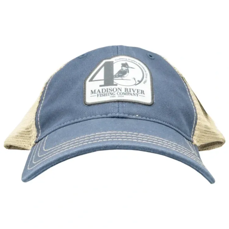 40th Logo 111 Trucker Navy/Khaki - Your Premium Fishing Gear Store Rods Lines Baits Accessories^ Cheap