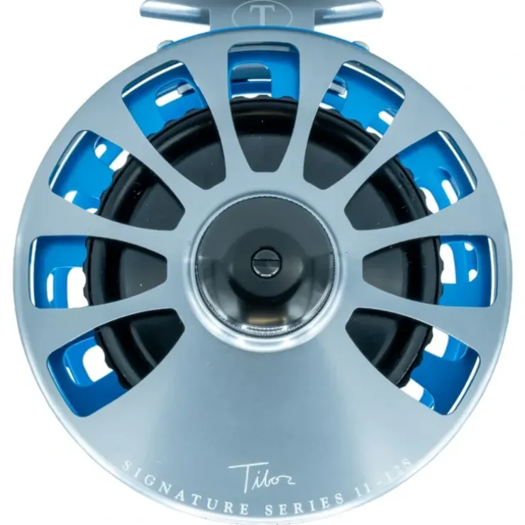 Tibor Signature Series Reel 11-12S Custom Graphite with Black Hub - Your Premium Fishing Gear Store Rods Lines Baits Accessories^ Online