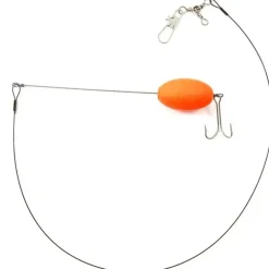 Tide Rite Hand Tied Bluefish Rig Float, Mustad Mullet Hook, Chrome (R855) - Your Premium Fishing Gear Store Rods Lines Baits Accessories^ Clearance