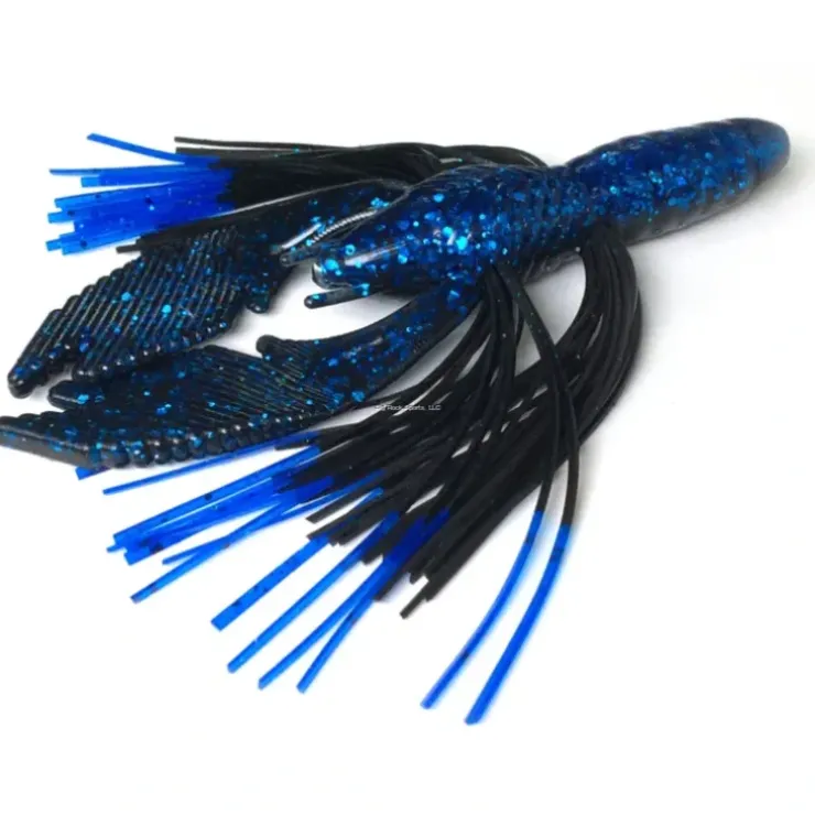 Tightlines Craw - Rattling, Blue Black With - Your Premium Fishing Gear Store Rods Lines Baits Accessories^ Discount