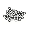 TIPPET RINGS LARGE BLACK NICKEL - Your Premium Fishing Gear Store Rods Lines Baits Accessories^ Cheap