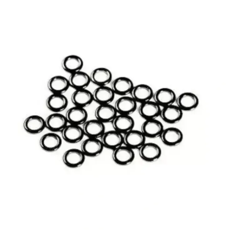 TIPPET RINGS LARGE BLACK NICKEL - Your Premium Fishing Gear Store Rods Lines Baits Accessories^ Cheap