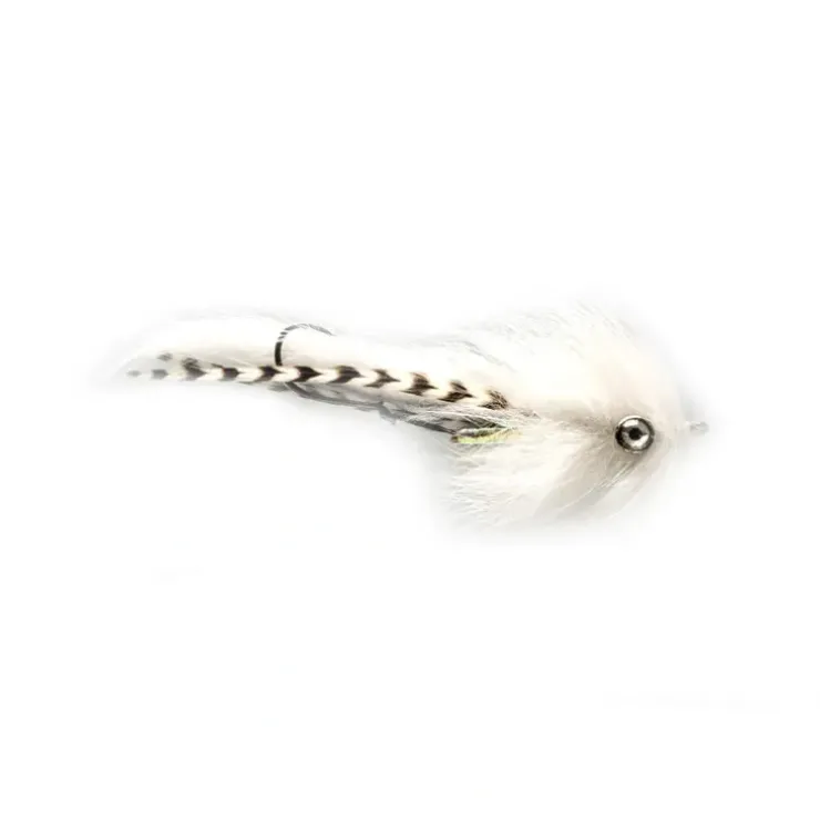Trash Can Streamer White - Your Premium Fishing Gear Store Rods Lines Baits Accessories^ Cheap