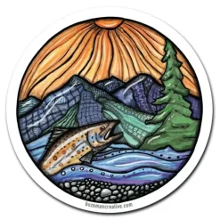 Trout Creative Sticker - Your Premium Fishing Gear Store Rods Lines Baits Accessories^ Best