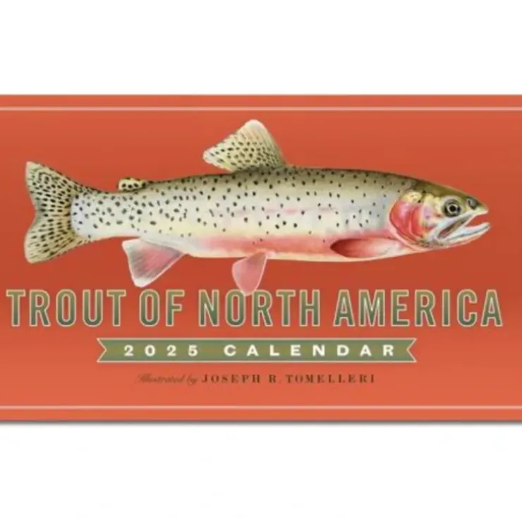 2025 Trout of North America Calander - Your Premium Fishing Gear Store Rods Lines Baits Accessories^ Best Sale