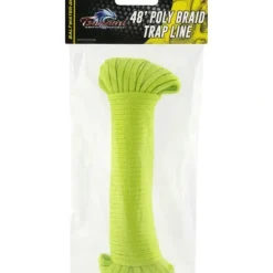 Tsunami 48' Poly Braid Crab Trap Line, Chartreuse - Your Premium Fishing Gear Store Rods Lines Baits Accessories^ Sale