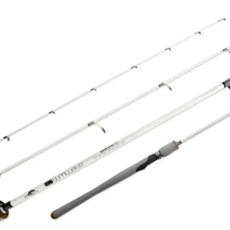 Tsunami Slim Wave White Jigging Spinning Rod - Your Premium Fishing Gear Store Rods Lines Baits Accessories^ Store