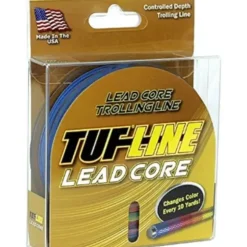 Tuf-Line Lead Core Trolling Line 18lb 100yd MultiColor - Your Premium Fishing Gear Store Rods Lines Baits Accessories^ Outlet