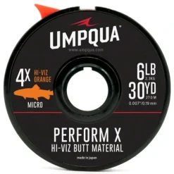 Umpqua Hi-Viz Euro Butt Material Fl. Orange (30M) - Your Premium Fishing Gear Store Rods Lines Baits Accessories^ Cheap