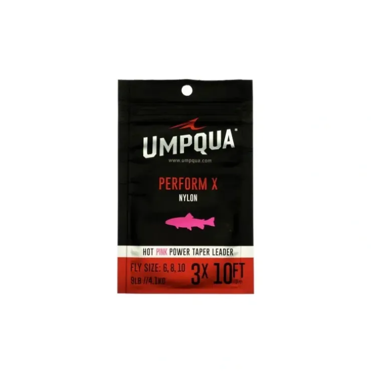 Umpqua Perform X Hot Pink Power Taper Leader - Your Premium Fishing Gear Store Rods Lines Baits Accessories^ Best