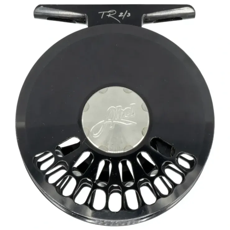 USED Abel TR 2/3 Black w/Rosewood Handle Fly Reel - Your Premium Fishing Gear Store Rods Lines Baits Accessories^ Best Sale