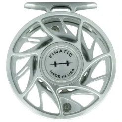 USED Hatch Finatic 4 Plus Clear/Black Fly Reel - Your Premium Fishing Gear Store Rods Lines Baits Accessories^ Cheap