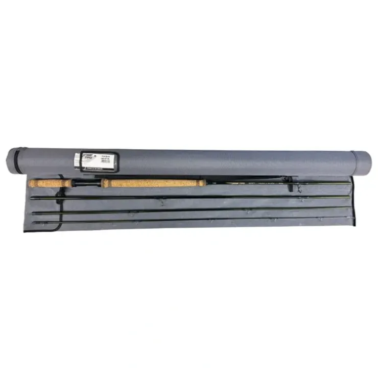 USED TFO BVK Spey Rod 6WT - 12'8" - 4pc - Your Premium Fishing Gear Store Rods Lines Baits Accessories^ Cheap