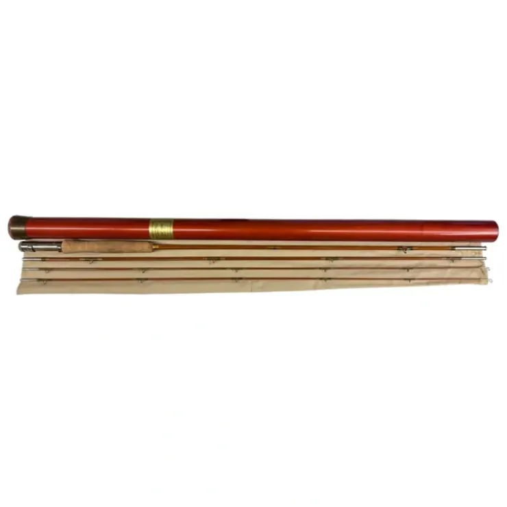 USED Wright & McGill Granger DeLuxe Bamboo Fly Rod 5wt - 8'6" - 3pc w/2nd Tip #8642 - Your Premium Fishing Gear Store Rods Lines Baits Accessories^ Cheap
