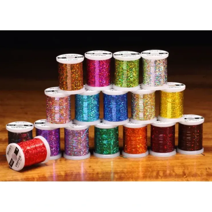 Veevus Holographic Tinsel Large - Your Premium Fishing Gear Store Rods Lines Baits Accessories^ Outlet