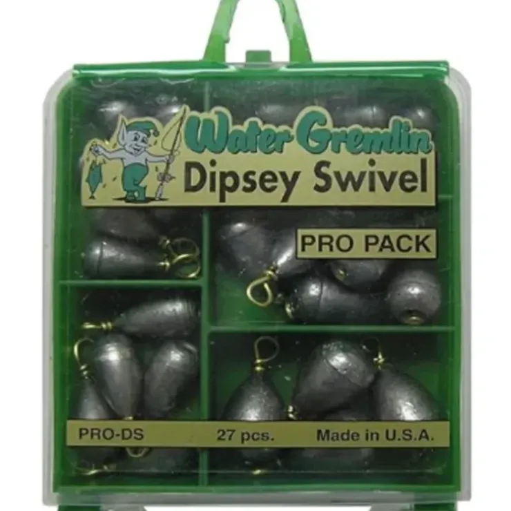 Water Gremlin Dipsey Swivel Sinkers - Your Premium Fishing Gear Store Rods Lines Baits Accessories^ Sale