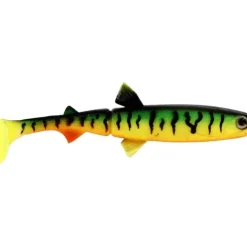Westin HypoTeez Soft Jointed Paddle Tail Swimbait Crazy Firetiger - 3.5" - Your Premium Fishing Gear Store Rods Lines Baits Accessories^ Store