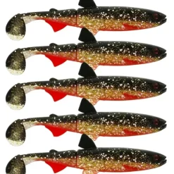 Westin WS01309 5398-0008 Hypo Teez Alabama Rig 5 Pack 5" Paddle Tail Lure GOLD - Your Premium Fishing Gear Store Rods Lines Baits Accessories^ Store
