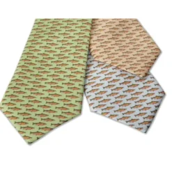 Winston Trout School Silk Tie - Your Premium Fishing Gear Store Rods Lines Baits Accessories^ Best
