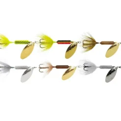 Wordens 225-Y349 Rooster Tail In-Line Spinner 6 Pak, Sz 1/16oz, - Your Premium Fishing Gear Store Rods Lines Baits Accessories^ Sale