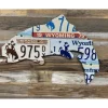 24" Wyoming Trout License Plate Art - Your Premium Fishing Gear Store Rods Lines Baits Accessories^ Cheap