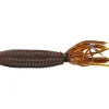 Yamamoto Fat Ika, 4" 10pk, Dark Pumpkin with Large Black - Your Premium Fishing Gear Store Rods Lines Baits Accessories^ Clearance