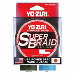 Yo-Zuri SuperBraid Braided PE Line [10-80lb, 150-300yd, 3-Colors] - Your Premium Fishing Gear Store Rods Lines Baits Accessories^ Cheap