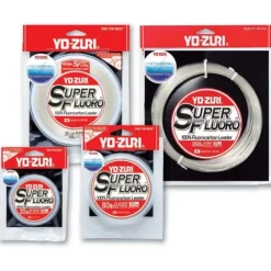 Yo-Zuri SuperFluoro 100% Fluorocarbon Leader (Clear, 4lb-300lb, 30/100yd) - Your Premium Fishing Gear Store Rods Lines Baits Accessories^ Cheap