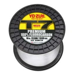 Yo-Zuri T-7 Premium Fluorocarbon Line (6lb-25lb, 1000yd, Clear) - Your Premium Fishing Gear Store Rods Lines Baits Accessories^ Flash Sale