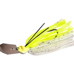 Z-Man Crosseyez Chatterbait 3/4 Oz Chartreuse/White - Your Premium Fishing Gear Store Rods Lines Baits Accessories^ Clearance